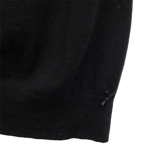 Black Label ブラックレーベル 長袖 ウール ニット カーディガン M ブラック ポールスミス レディース