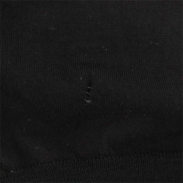 Black Label ブラックレーベル 長袖 ウール ニット カーディガン M ブラック ポールスミス レディース