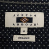 ジョセフアブード ドット 長袖 ボタンダウンシャツ M ネイビー JOSEPH ABBOUD メンズ