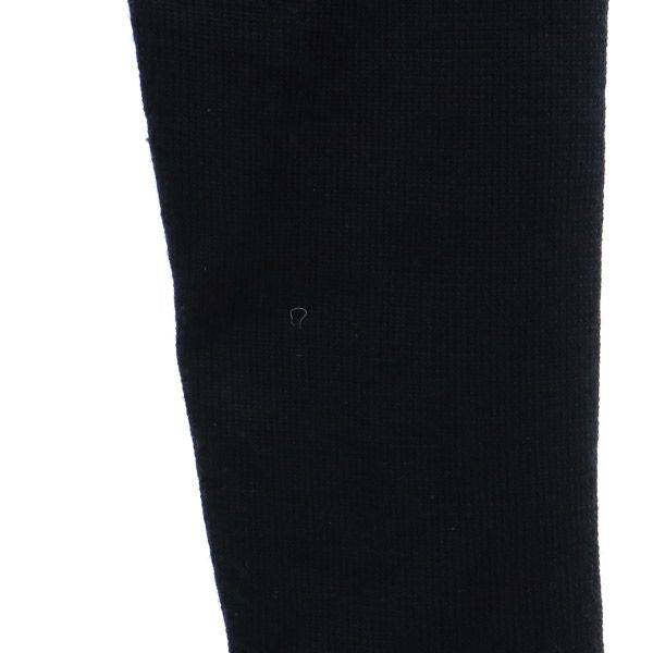 エンフォルド 長袖 ウール セーター 38 ブラック ENFOLD アシンメトリー変形ニット レディース