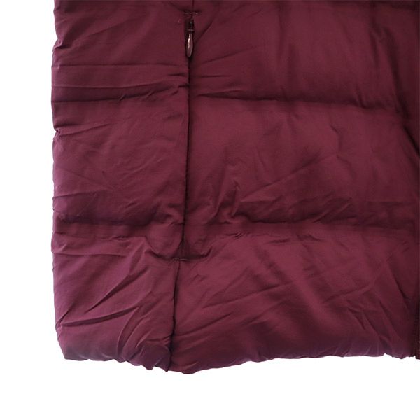 UNIQLO ユニクロ シームレス ダウンジャケット XL パープル シームレスダウンパーカ 収納袋付き レディース
