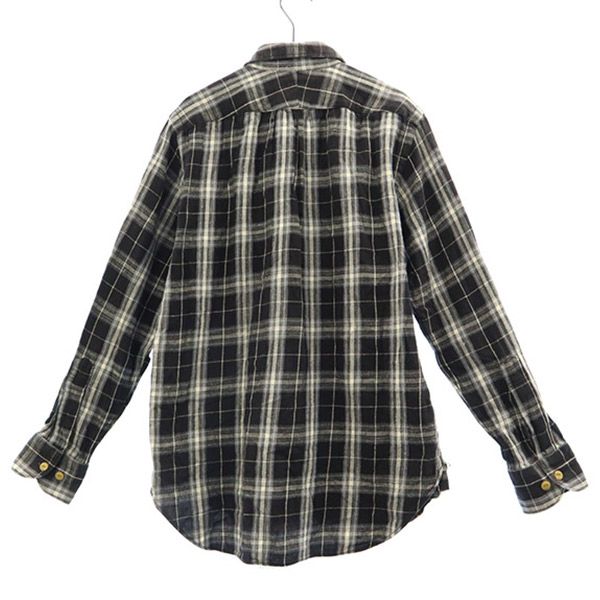 HAVERSACK ハバーザック 日本製 チェック 長袖 コットンシャツ M メンズ