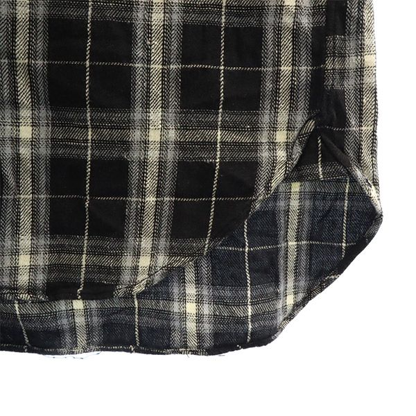 HAVERSACK ハバーザック 日本製 チェック 長袖 コットンシャツ M メンズ