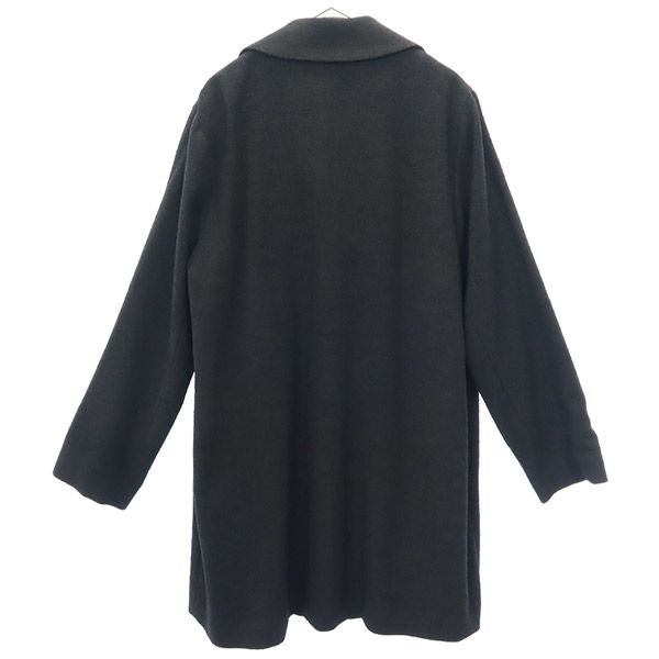 キャサリンハムネットロンドン ダブルブレスト ウールコート M ブラック KATHARINE HAMNETT LONDON レディース