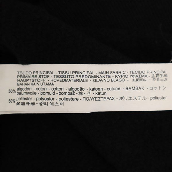 ザラ レース 長袖 膝丈ワンピース S ブラック ZARA レディース