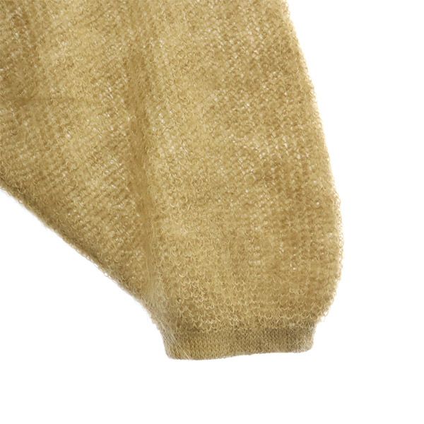 シアタープロダクツ モヘア混 長袖 セーター ベージュ Theatre PRODUCTS ニット レディース