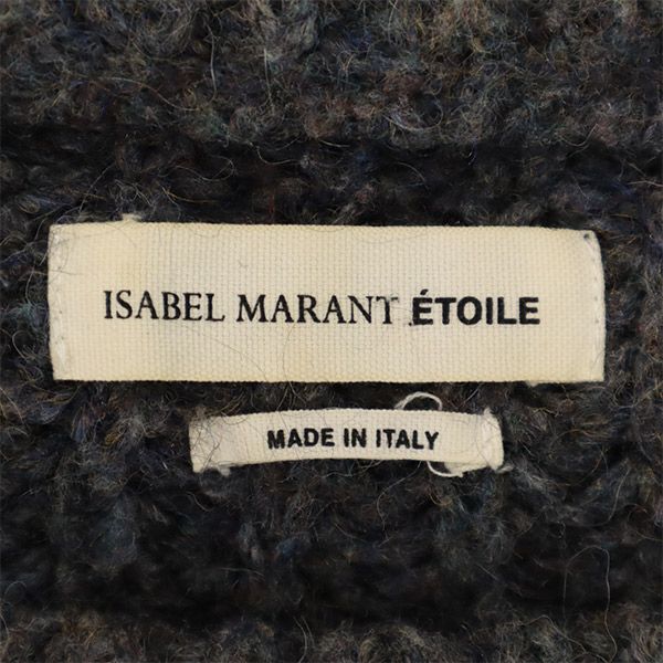 イザベル マラン エトワール イタリア製 切替 長袖 セーター 36 グレー ISABEL MARANT ETOILE ニット メンズ