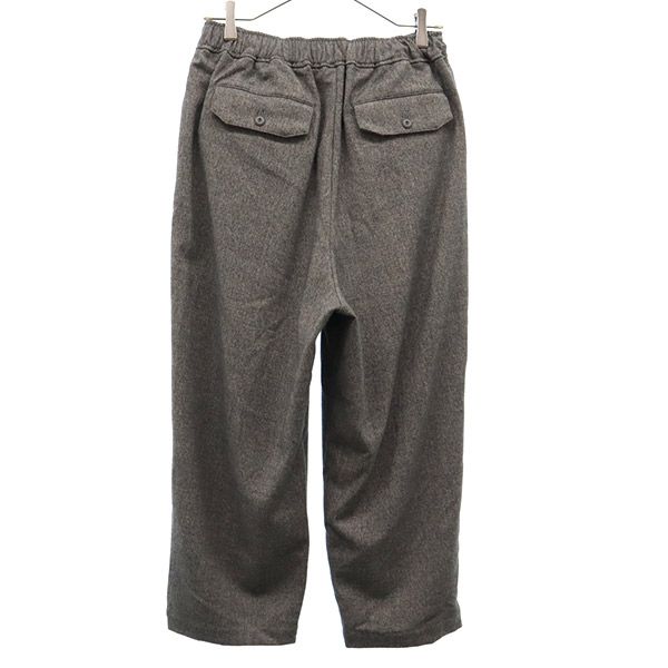 オオカミとフクロウ 日本製 テーパードパンツ グレー PORTOM レディース