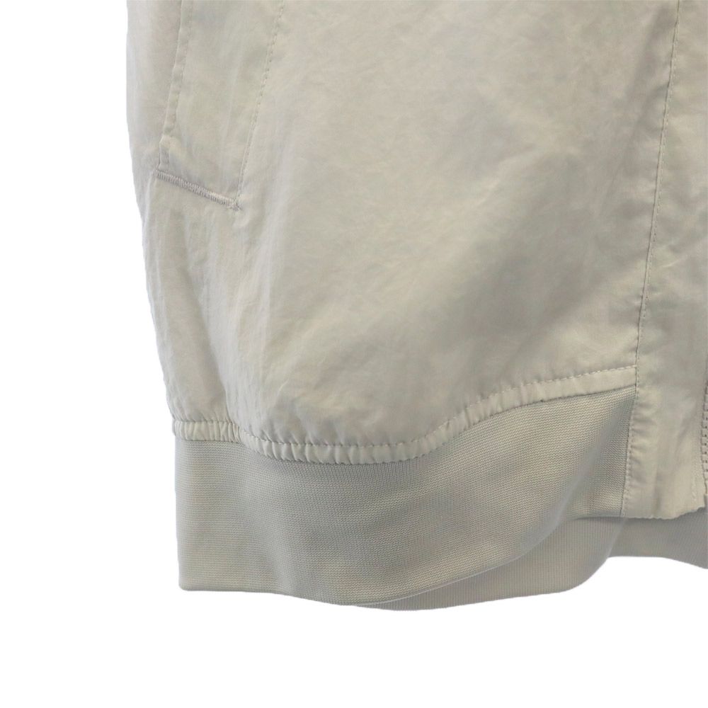 ナイキ ジップジャケット S ホワイト NIKE ロゴ刺繍 メンズ