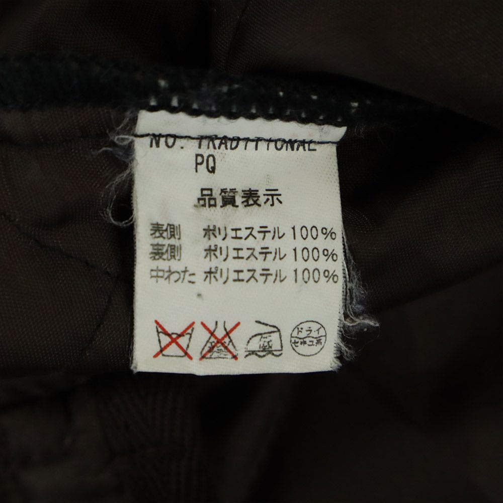 Traditional Weatherwear トラディショナルウェザーウェア 中綿 ダブルブレスト キルティングジャケット 32 ブラウン レディース