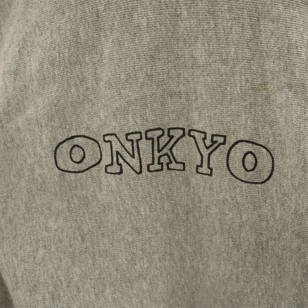 ナイジェルグラフ オンキヨー 10 CULTURE 20ss ロゴプリント 長袖 スウェットパーカー M グレー NAIJEL GRAPH x ONKYO x 10C プルオーバー トレーナー メンズ