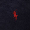 ラルフローレンスポーツ ハイネック ニットジャケット M ネイビー RALPH LAUREN SPORT セーター レディース