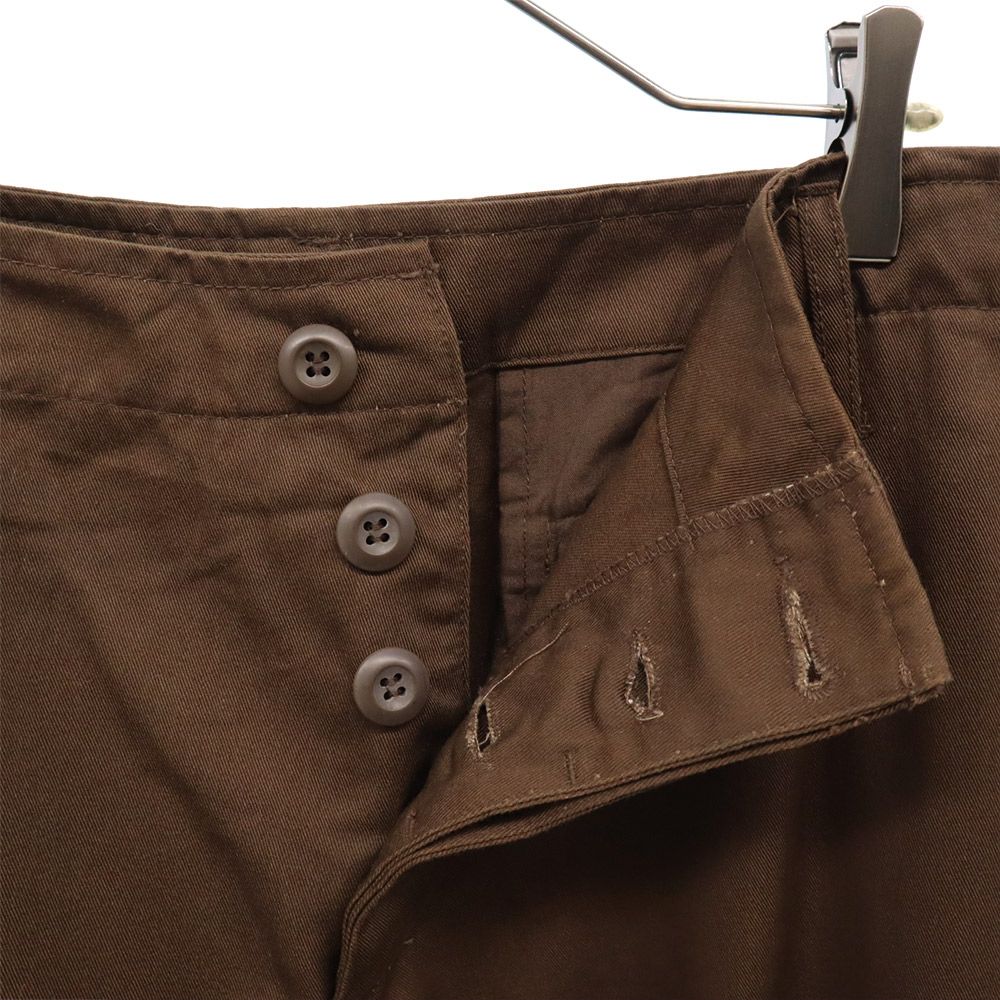 ワイエムシーエルケーワイ ミリタリー カーゴパンツ L ブラウン YMCLKY ボタンフライ メンズ