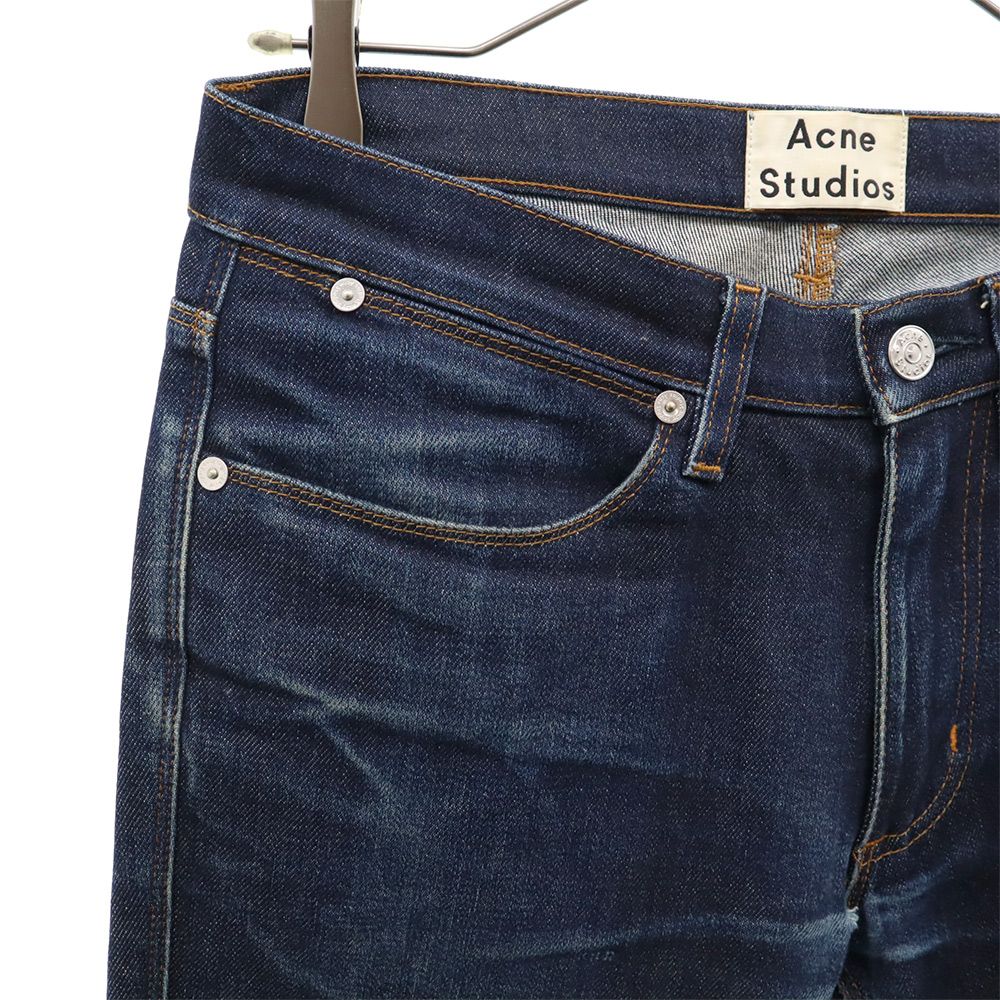 アクネストゥディオズ ストレートデニムパンツ W29 ネイビー ACNE