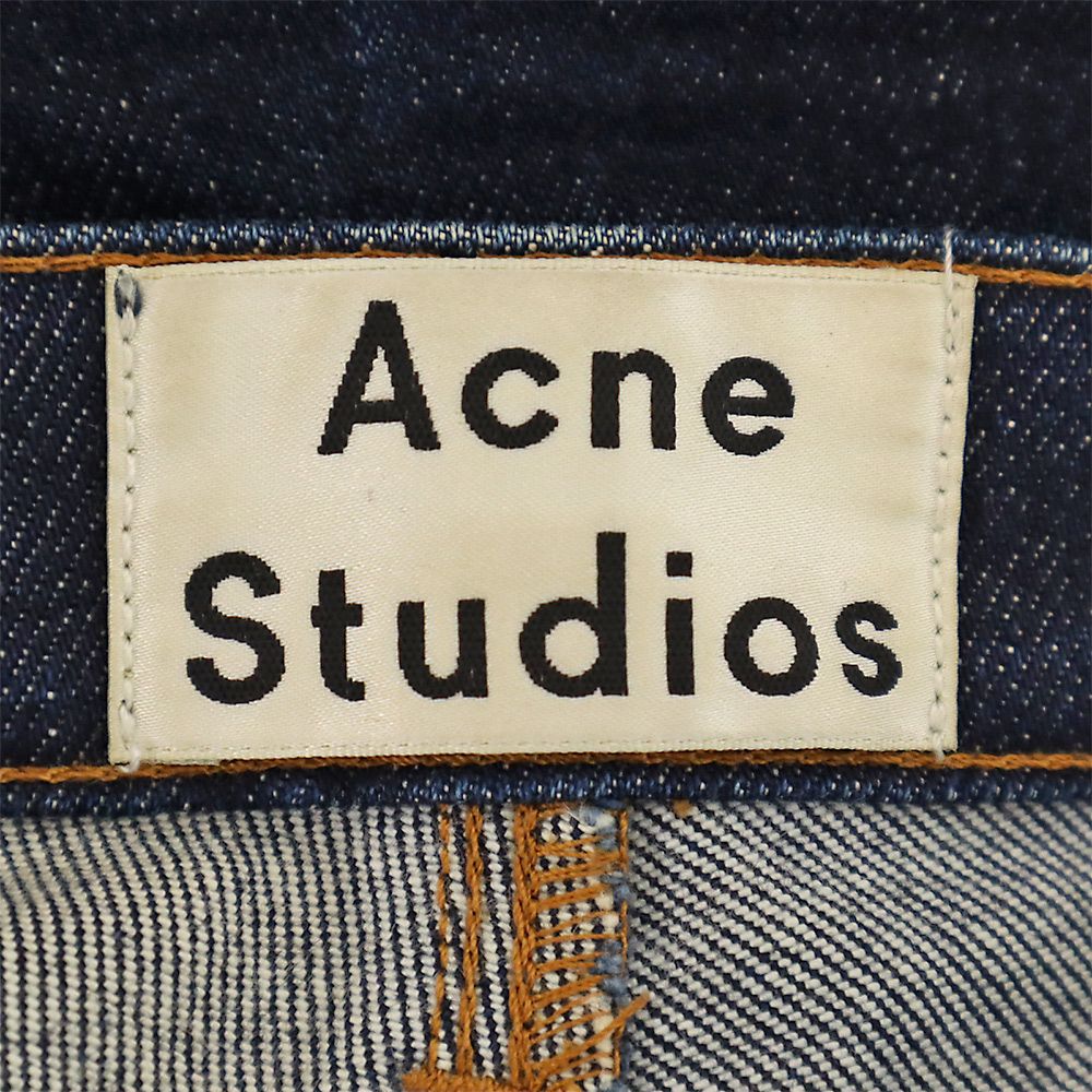 アクネストゥディオズ ストレートデニムパンツ W29 ネイビー ACNE STUDIOS ジーパン トゥモローランド メンズ