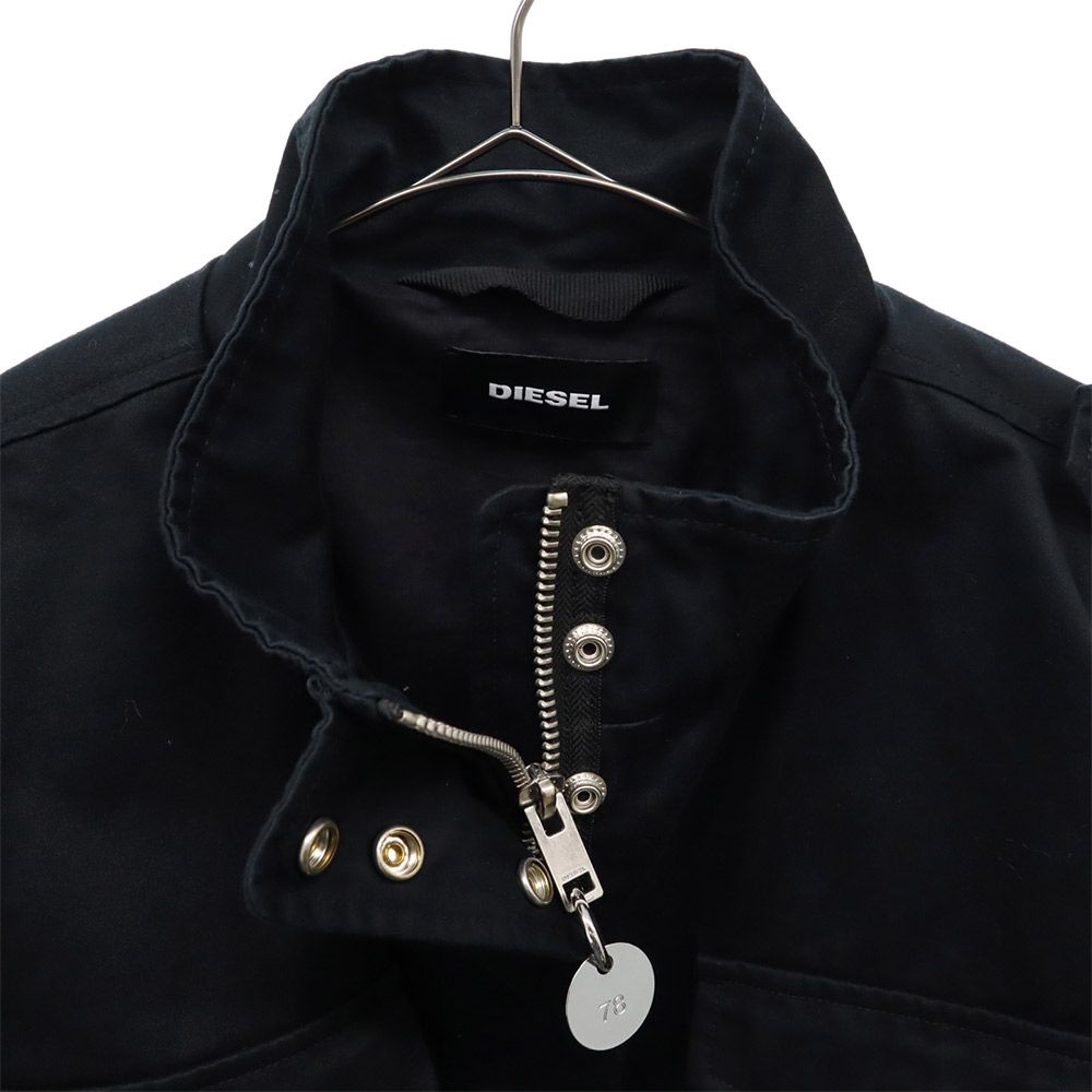 ディーゼル ジップジャケット XXS ブラック DIESEL レディース