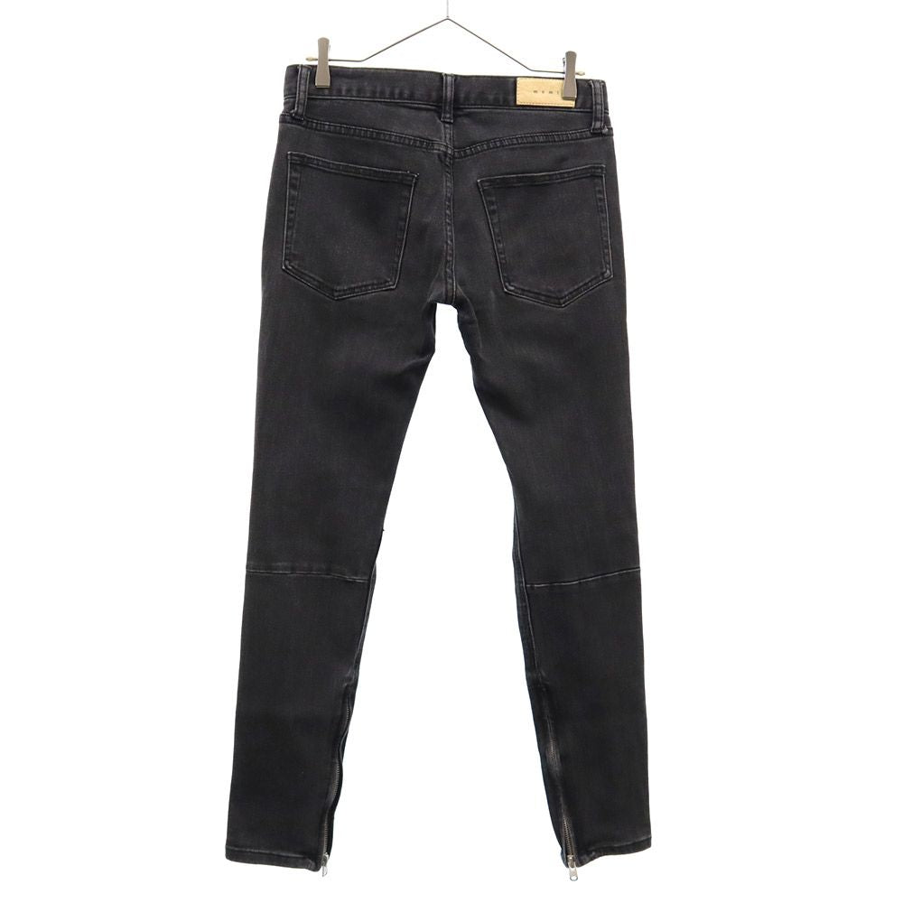 ミニマル スリムデニムパンツ w29 グレー mnml ジーパン ボタンフライ メンズ