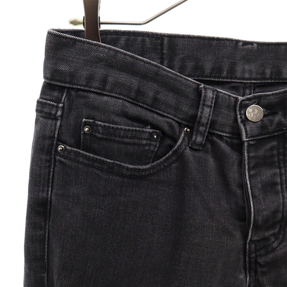 ミニマル スリムデニムパンツ w29 グレー mnml ジーパン ボタンフライ メンズ