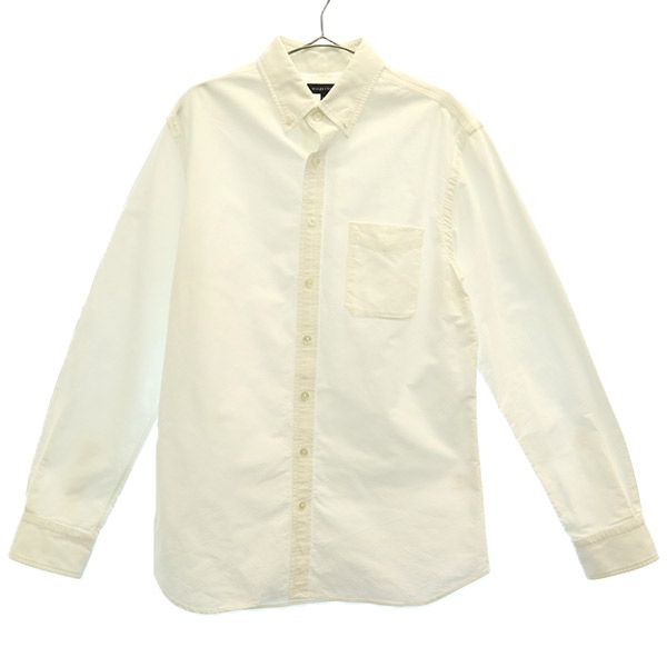 wings+horns ウィングスアンドホーンズ 長袖 ボタンダウンシャツ M ホワイト メンズ
