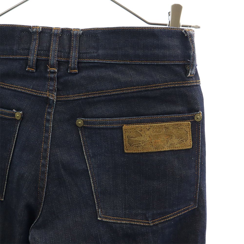 エイプリルセブンティセブン スリムデニムパンツ w25 ネイビー Apr-77 ジーパン レディース