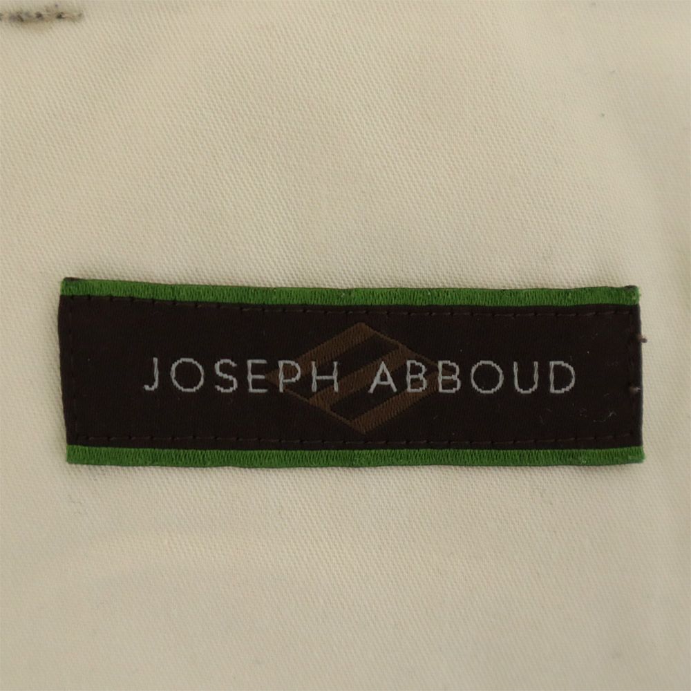 ジョセフアブード ストライプ柄 ストレッチ ロングパンツ 105 ベージュ JOSEPH ABBOUD キングサイズ ビッグサイズ メンズ