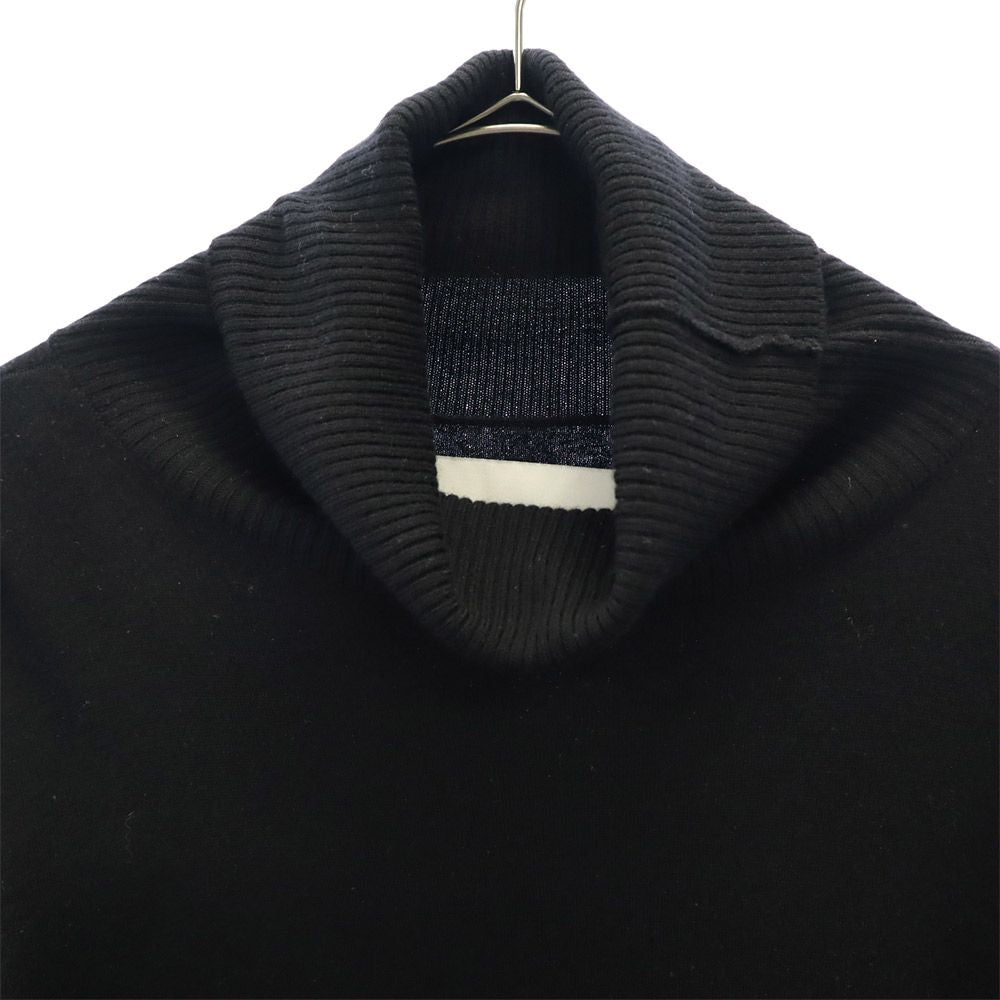 TICCA ティッカ 長袖 ウール タートルネック ロングワンピース F ブラック レディース