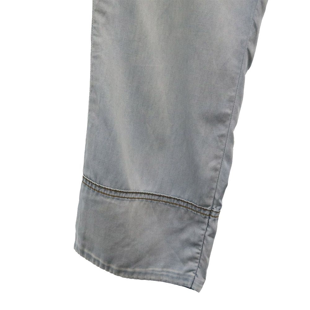 DIESEL ディーゼル ルーズ ソフト デニムパンツ W25 ブルー ウエストリボン レディース