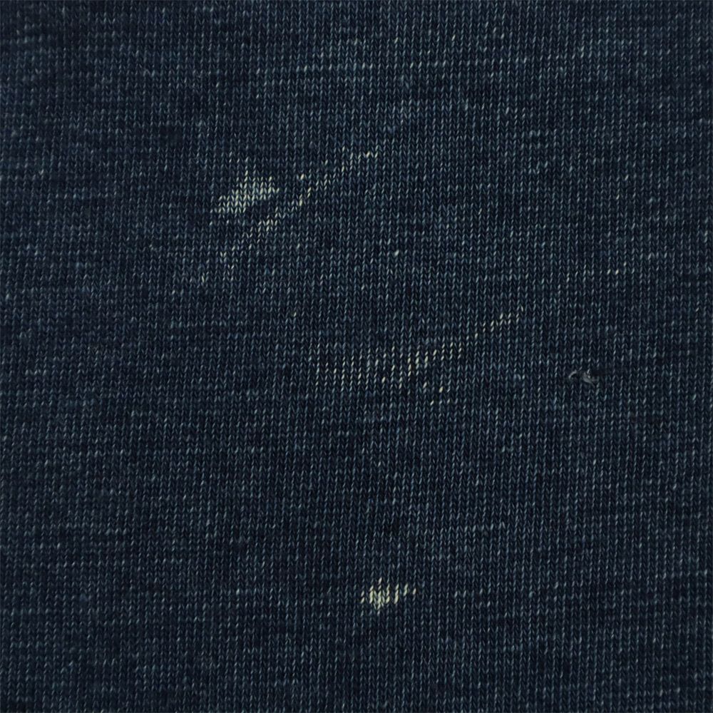 45rpm 45アールピーエム ロゴ刺繍 スウェット ジャケット 2 ブルー メンズ