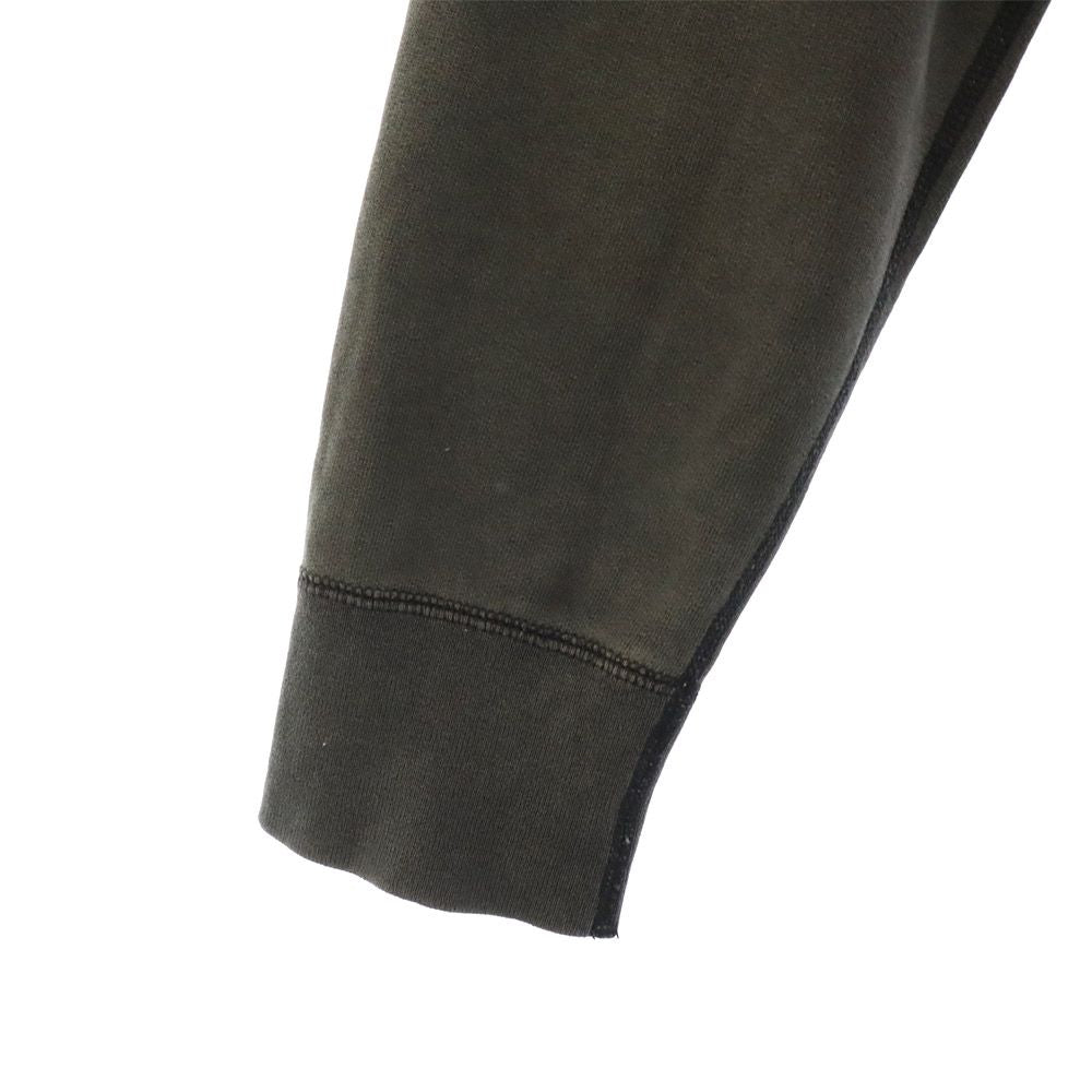 Lafayette ラファイエット ロゴ刺繍 長袖 スウェット トレーナー M グレー 裏起毛 メンズ