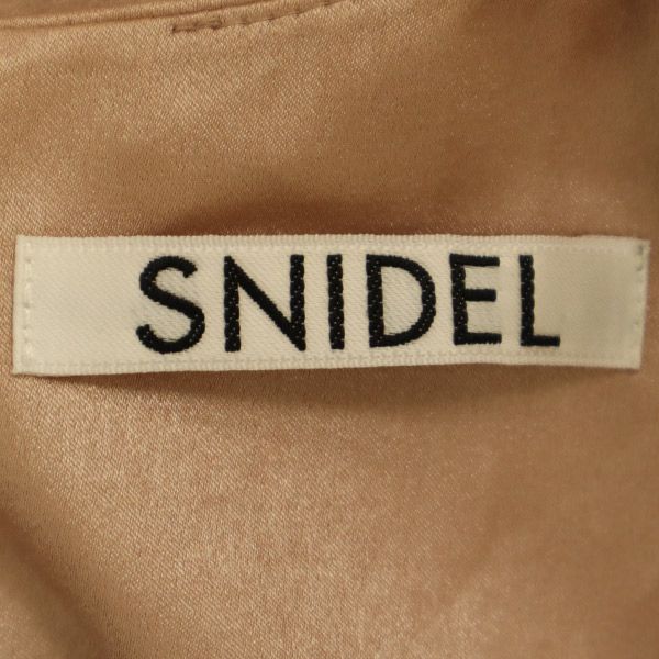 SNIDEL スナイデル 長袖 ワンピース ピンク レディース