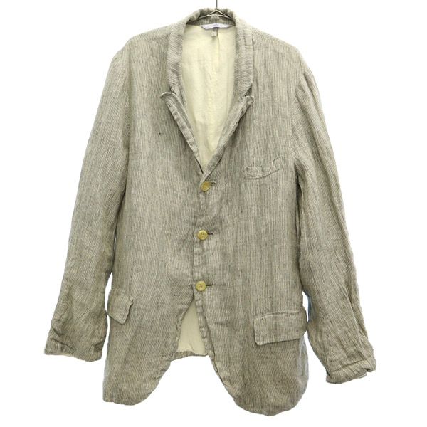 Old Man's Tailor オールドマンズテーラー 総柄 テーラードジャケット グレー メンズ