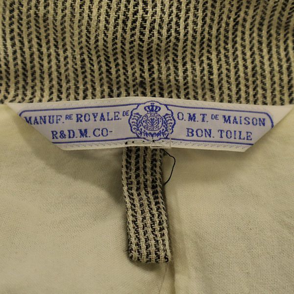 Old Man's Tailor オールドマンズテーラー 総柄 テーラードジャケット グレー メンズ