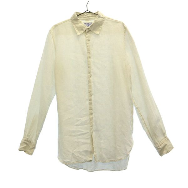 オールドマンズテーラー 長袖 シャツ M ホワイト Old Man's Tailor メンズ