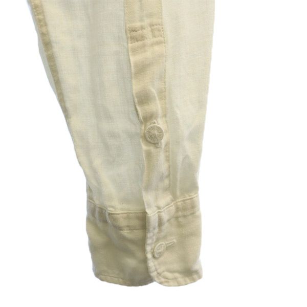 オールドマンズテーラー 長袖 シャツ M ホワイト Old Man's Tailor メンズ