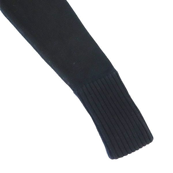 POLO JEANS COMPANY ポロ ジーンズ カンパニー フルジップ コットン ニットジャケット M ブラック レディース