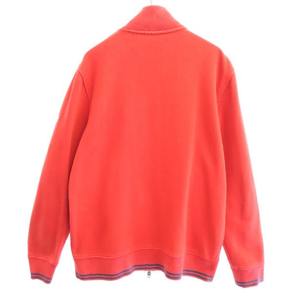 Victorinox ビクトリノックス スウェット ジップジャケット XS レッド×ネイビー ブルゾン 裏起毛 メンズ