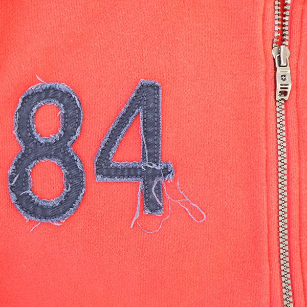 Victorinox ビクトリノックス スウェット ジップジャケット XS レッド×ネイビー ブルゾン 裏起毛 メンズ