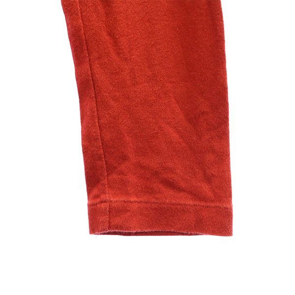 PINK HOUSE ピンクハウス ワンポイントロゴ 長袖 Tシャツ L レッド ロンT レディース