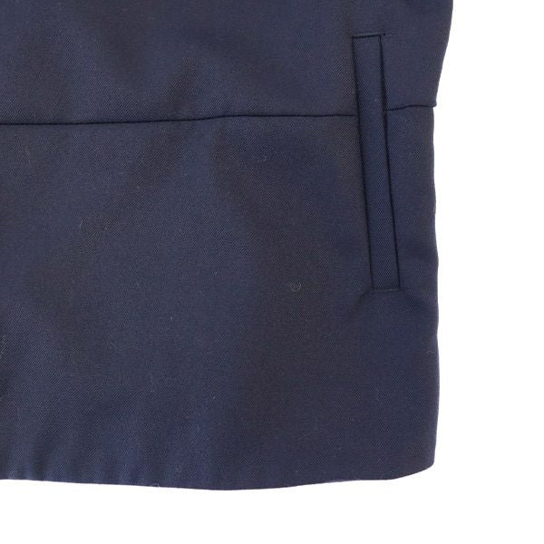 G-STAR RAW ジースターロウ ウールブレンド ワンポイント刺繍 スタンドカラー ジャケット XS ネイビー メンズ