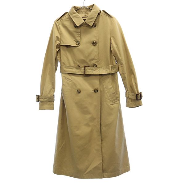 nano universe ナノユニバース トレンチコート 36 ベージュ レディース