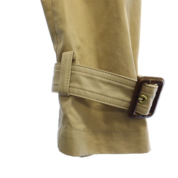 nano universe ナノユニバース トレンチコート 36 ベージュ レディース