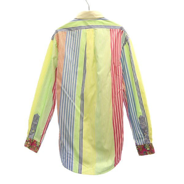 RALPH LAUREN ラルフローレン 総柄 長袖 ボタンダウンシャツ M メンズ