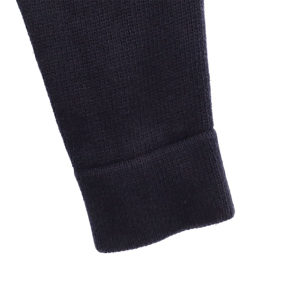 Victorinox ビクトリノックス コットン ニットジャケット ネイビー メンズ