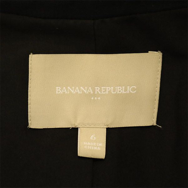 Banana Republic バナナリパブリック テーラードジャケット 6 ブラック レディース