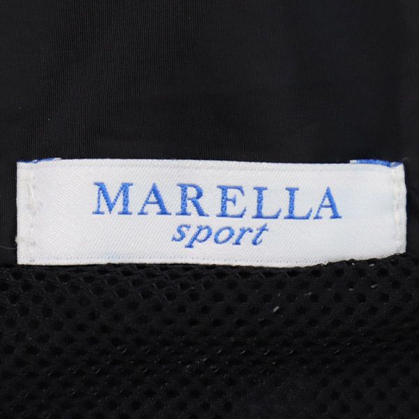 MARELLA sport マレーラ スポーツ ナイロンジャケット 40 ブラック レディース