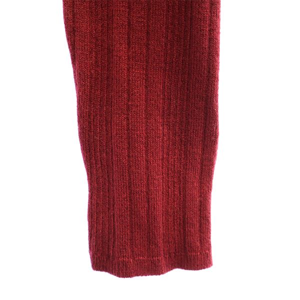 REDYAZEL レディアゼル 長袖 デザインニット セーター F レッド レディース