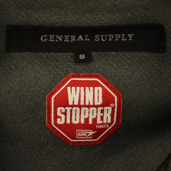 SHIPS GENERAL SUPPLY シップスジェネラルサプライ ウールブレンド ジャケット S グレー フード メンズ