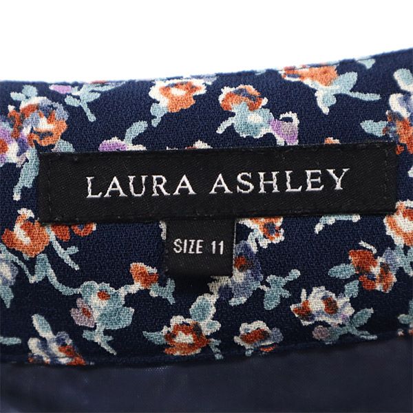 ローラアシュレイ 花柄 ノースリーブ ワンピース 11 Laura Ashley レディース