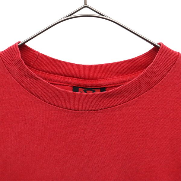 インデペンデントトラックカンパニー プリント 長袖 Tシャツ レッド INDEPENDENT TRUCK COMPANY ロンT メンズ