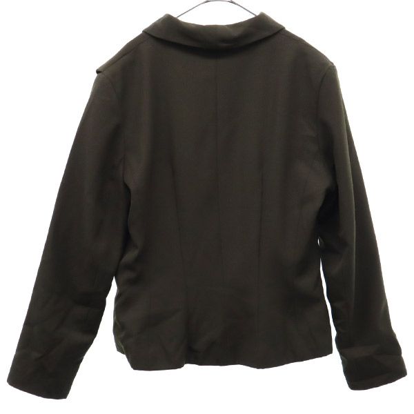 Paddy Campbell パディキャンベル 英国製 ウールジャケット 14 ブラウン レディース